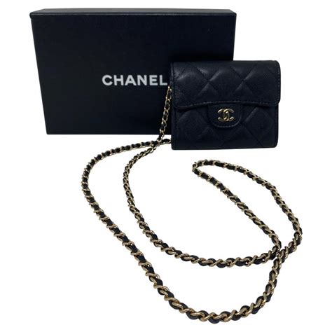 chanel classic black mini crossbody|Chanel mini crossbody shoulder bag.